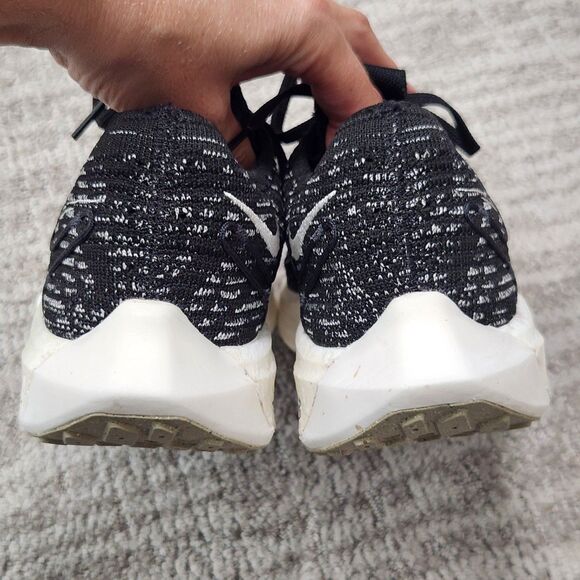 Nike womens Pegasus Turbo Next Black White DM3414-001 running shoes size 8.5 - Picture 7 of 10